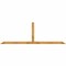 Ekena Millwork Portland Rough Sawn Timber Gable Bracket, Western Red Cedar, 108"W x 36"H x 2"D x 4"F, 8/12 Pitch GBW108X36X0204POR00RWR - alternate 1